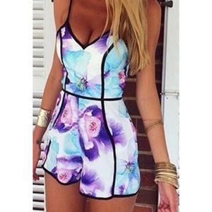 floral romper